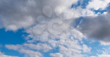 cloudy morning sky, nature background.