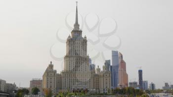 Stalin era tower building of Ukraine.