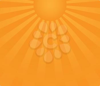 Royalty Free Clipart Image of a Sunrise
