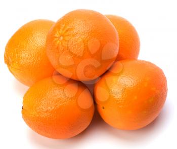 orange isolated on white background
