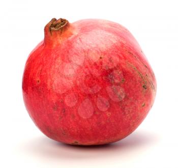 pomegranate isolated on white background