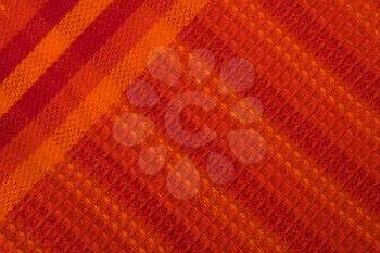 Colourful honeycomb textile background