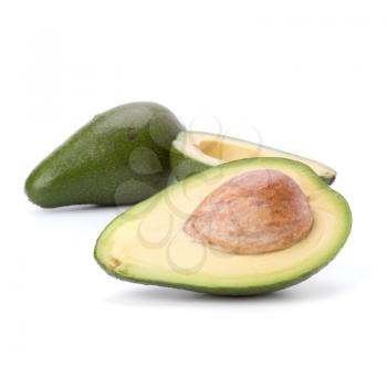 avocado isolated on white background