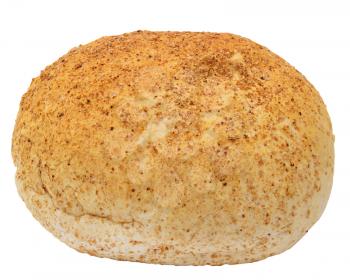   Bread on a white background