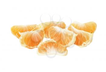 Segments of tangerine. 