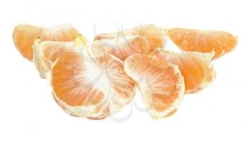 Segments of tangerine. 