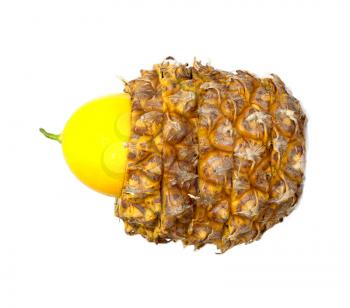 pineapple and lemon