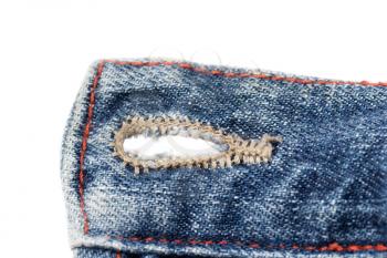 jeans as a background. macro