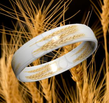 Ring of wheat