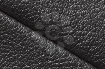 black leather as a background