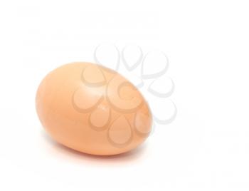 egg on a white background