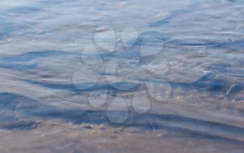 sand under water