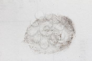 fingerprints on a white background