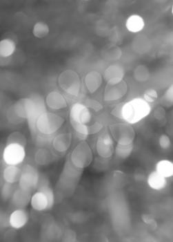 background of silver festive bokeh