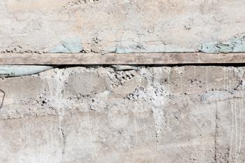 Fresh concrete on the wall as a background .