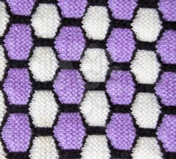 knitted fabric as background