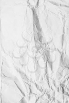background of crumpled white paper