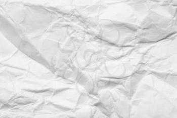 background of crumpled white paper