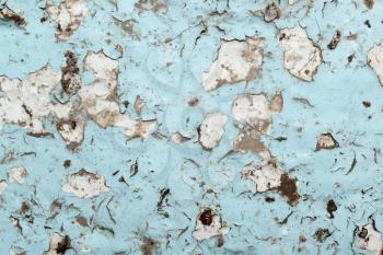 abstract background of old cracked blue wall