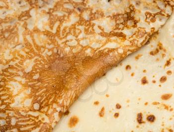 background of fried pancake