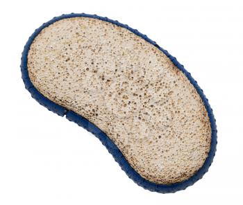 pumice on white background