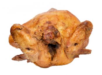grilled chicken on a white background
