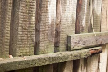 old wooden fence as background