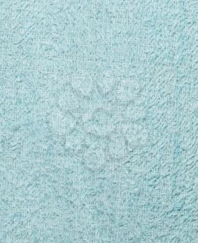 blue cotton material as background