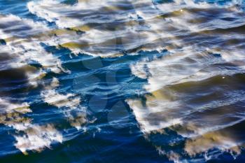 water with sky reflection