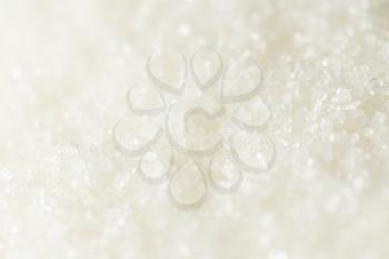 sugar as a background. macro