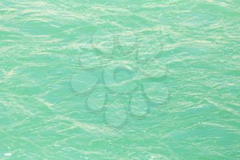 background turquoise water surface