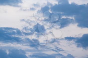 clouds after a thunderstorm