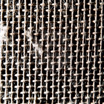 background of old rusty metal mesh