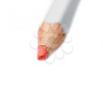 pencil on a white background