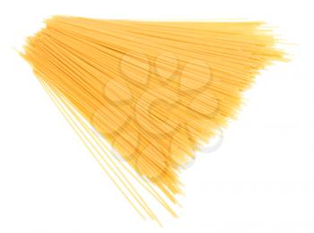 Noodles on a white background