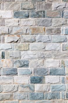 wall of granite bricks as background