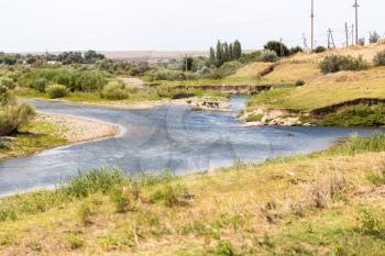 Boralday river in Kazakhstan