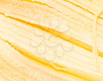 banana peel as a background