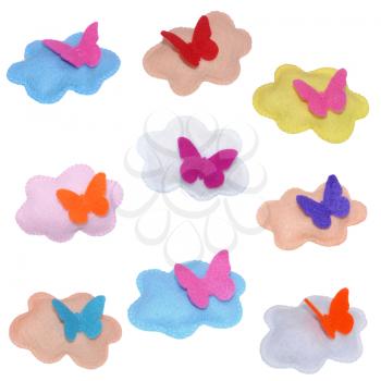 Clouds with butterfly - kids toys