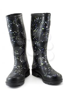 Royalty Free Photo of a Pair of Rubber Boots