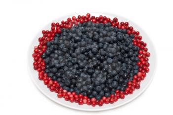 Royalty Free Photo of a Plate of Berries