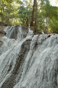 Royalty Free Photo of a Waterfall in the Jungle