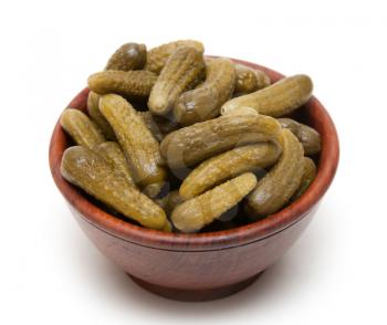 Royalty Free Photo of a Bowl of Pickles