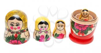 Royalty Free Photo of a Set of Nesting Dolls