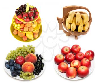 Royalty Free Photo of a Bunch of Fruit