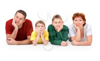 Royalty Free Photo of a Family