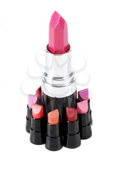 Royalty Free Photo of Tubes of Lipstick