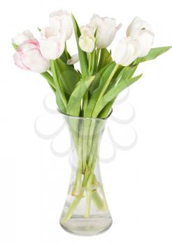 Royalty Free Photo of a Vase of Tulips