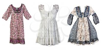 Royalty Free Photo of Three Dresses