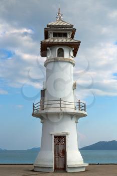 lighthouse on the island of Koh Chang, Thailand